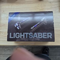 Lightsaber Shaver With Nose Hair Trimmer