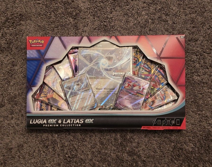 Pokémon Lugia Ex & Latias Ex Premium Collection