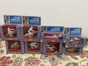 Vintage Ideal Toys 1976 Evel Knievel Precision Miniatures Die Cast Collection