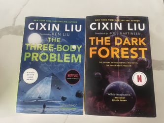 the three body problem and dark forest paperbacks