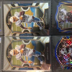 2020 Panini Select - Concourse White Prizm #79 Joshua Kelley /35 (RC) Rookie