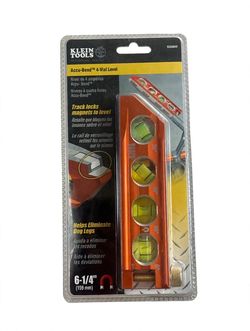 Klein Tools Level 935AB4V Magnetic Torpedo and Conduit Level, 6-Inch