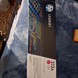 NEW HP 312A Magenta LaserJet Toner Cartridge – CF383A (Factory Sealed)