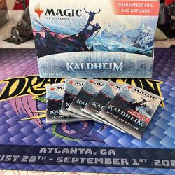 5x Kaldheim Set boosters factory sealed MTG Magic the Gathering