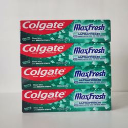4 Colgate Toothpaste Max Fresh 6.3oz