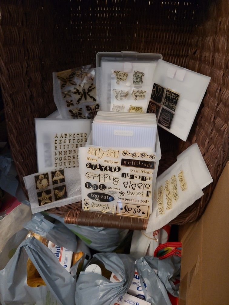 Acrylic Rubber Stamps - "Close To My Heart" brand