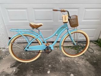 26” Nel Lusso Huffy Cruiser Teal & Brown
