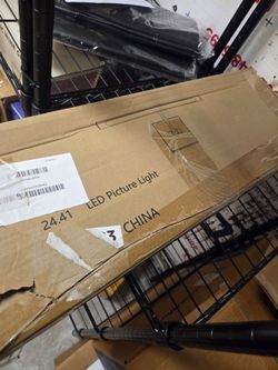 Led picture light - Gold color