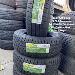 205/60R15 TBB Set of Tires Installed and Balanced Set de Llantas Nuevas Instaladas y Balanceadas