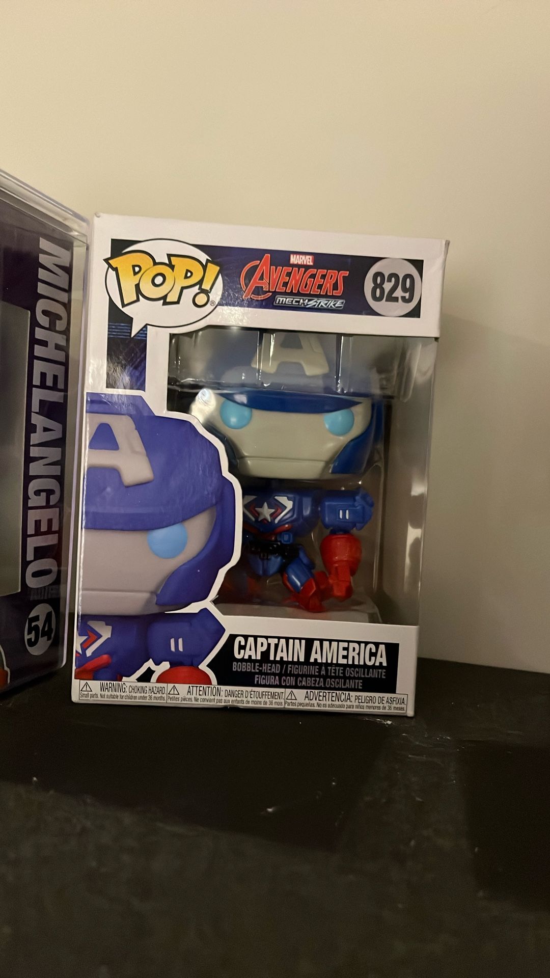 Captain America Mech Strike Funko Pop