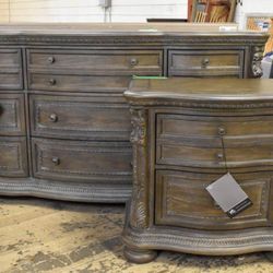 Charmond Brown Dresser 1129$ Nightstand 