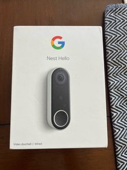 Brand new Google Nest Wired Video Camera Doorbell