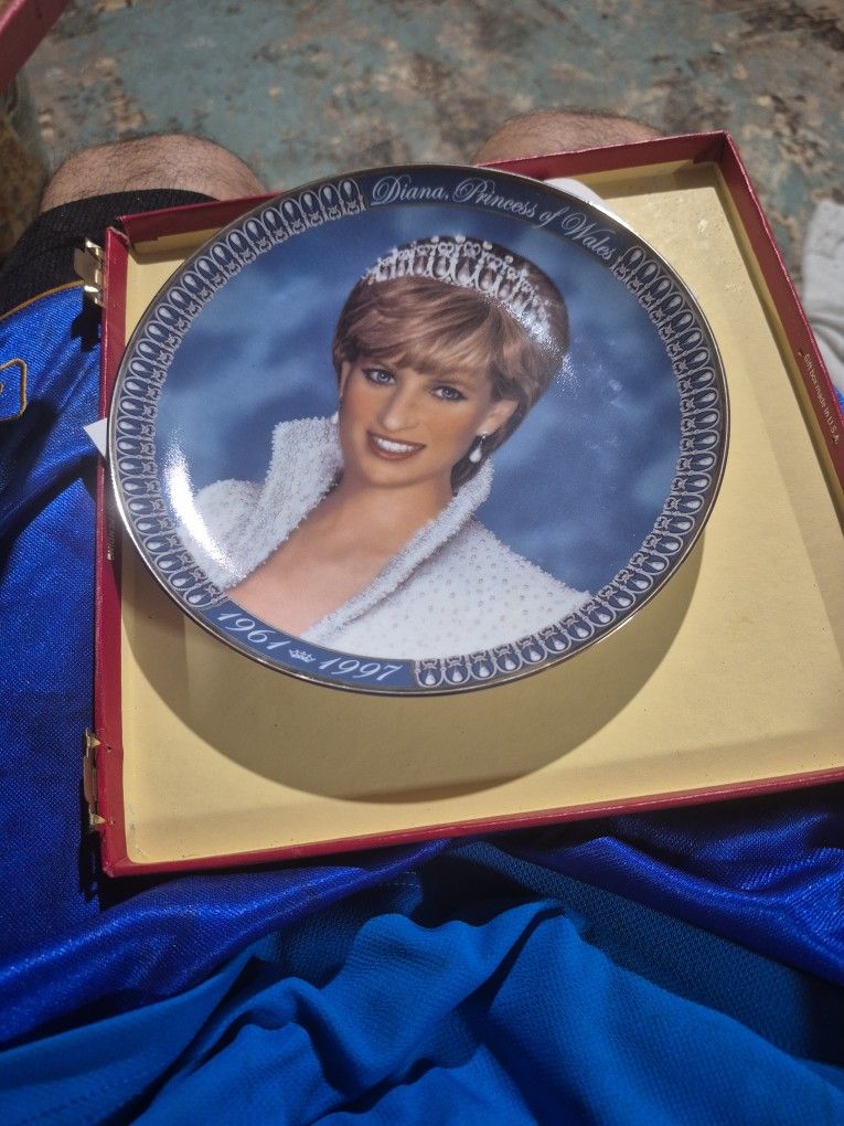 Diana Princess Plate