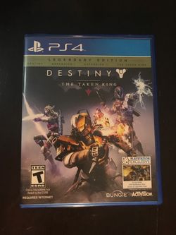 Destiny: the taken king legendary edition for ps4