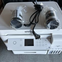 Epson ET-3760 Printer W/ 2 Black Ink Refills