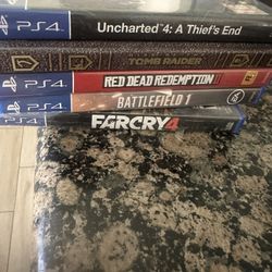 PS4 Games All 5