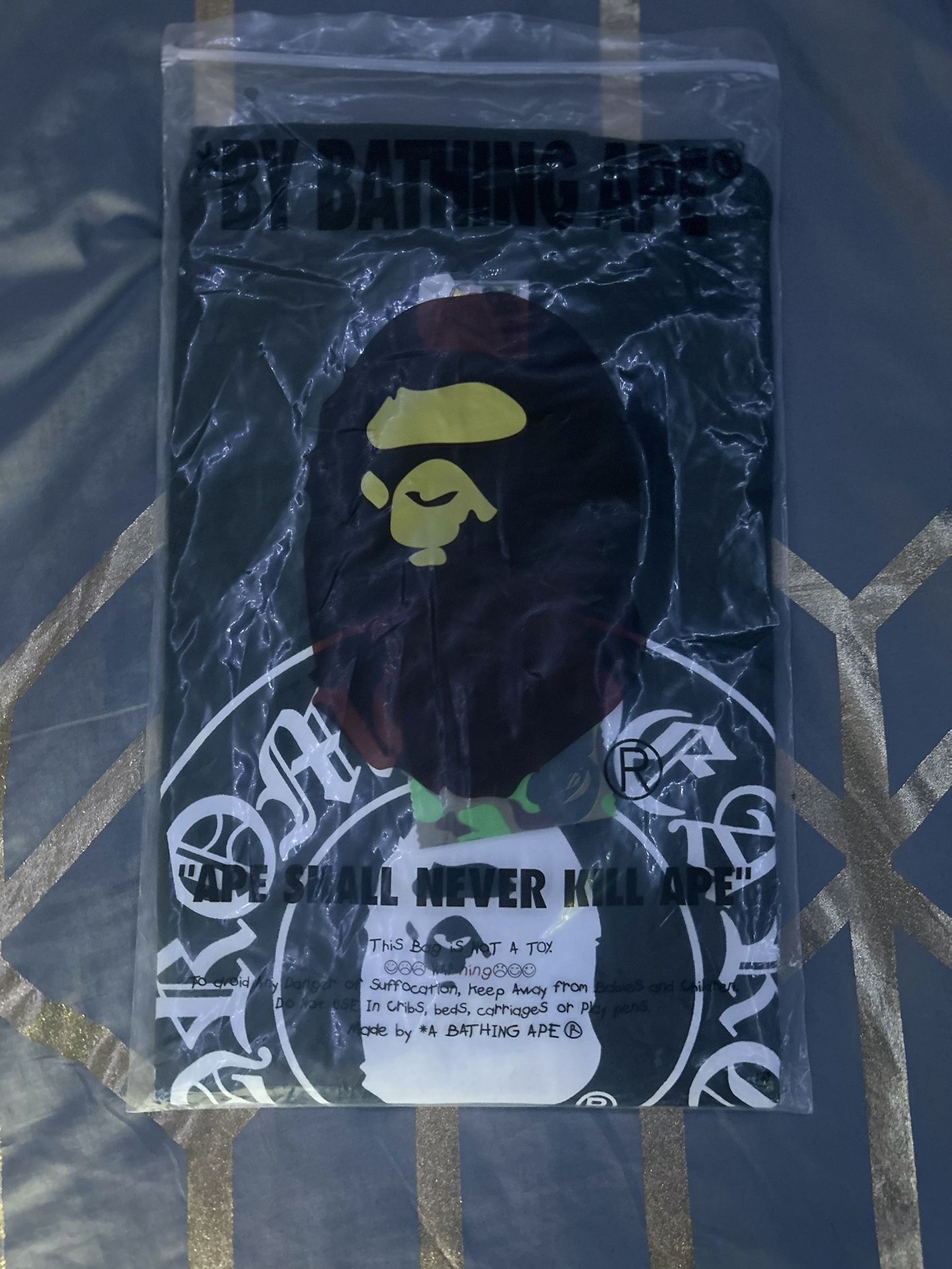 Bape X Chrome Heart T-shirt Size M
