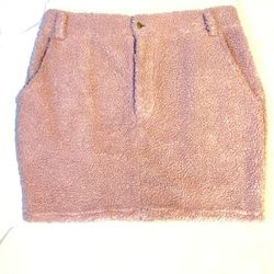 Pink Fuzzy medium Skirt 