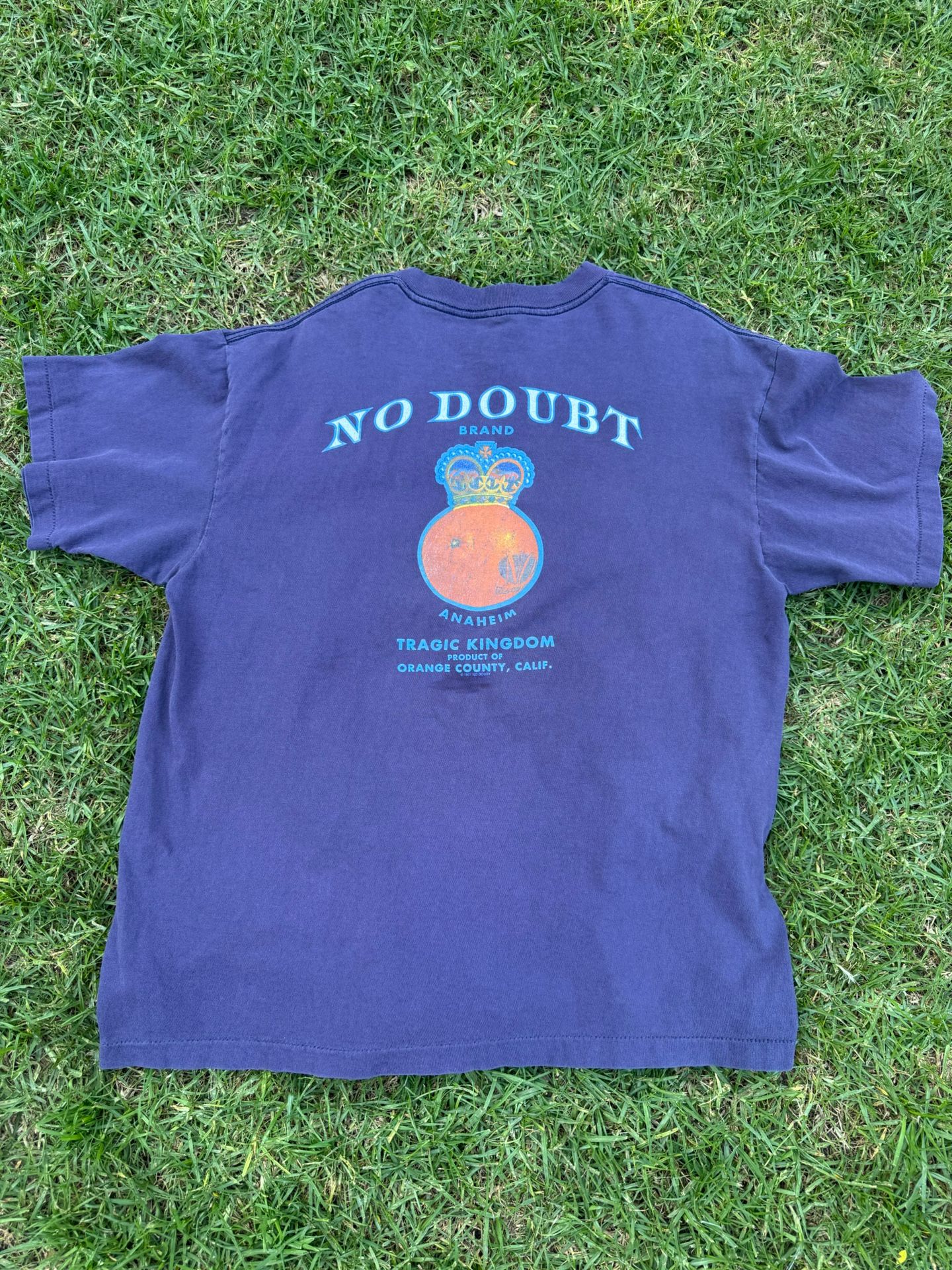 Vintage 1997 No Doubt Tragic Kingdom Promo T Shirt Size XL