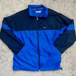 Vintage 90’s Nike Two Toned Zip Front Jacket