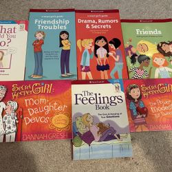 American Girl Book Series Growing Up, Girl Drama, Wellbeing, Feelings, Friendship, Mom Daughter Devotional 
