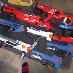 Rival Nerf Gun Lot 