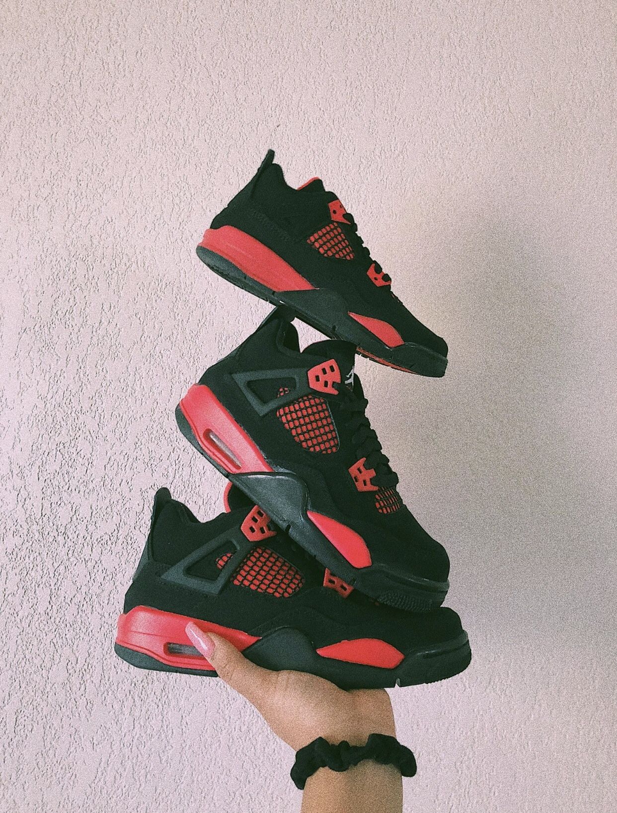 Jordan 4 Retro Red Thunder Mens GS And Preschool Sizes Receipts Included