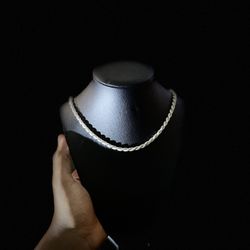 Sterling Silver Rope Chain 
