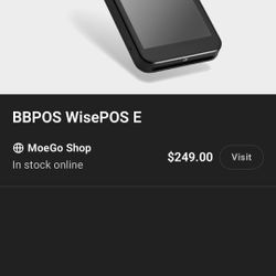 BBPOS WisePOS E Smart POS Card Reader – Stripe Payment Terminal
