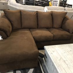 New Chocolate Sectional Only $589