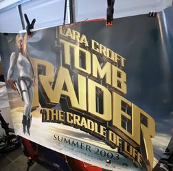 Laura Croft, Tomb, Raider Poster double sided