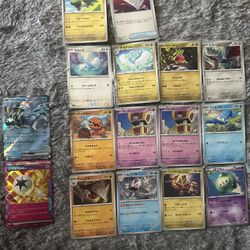 Japanese Pokemon Cards 