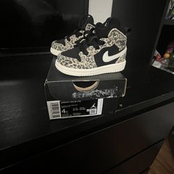 Jordan 1 Mid Cheetah (toddler) 