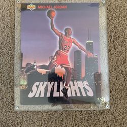Michael Jordan Skylights 93-94 Upper Deck Limited Edition Poster