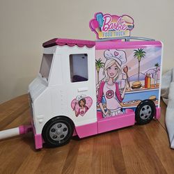 Barbie Food Truck 2016 With  Accessories 