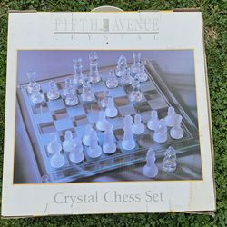 Fifth Avenue Crystal chess set