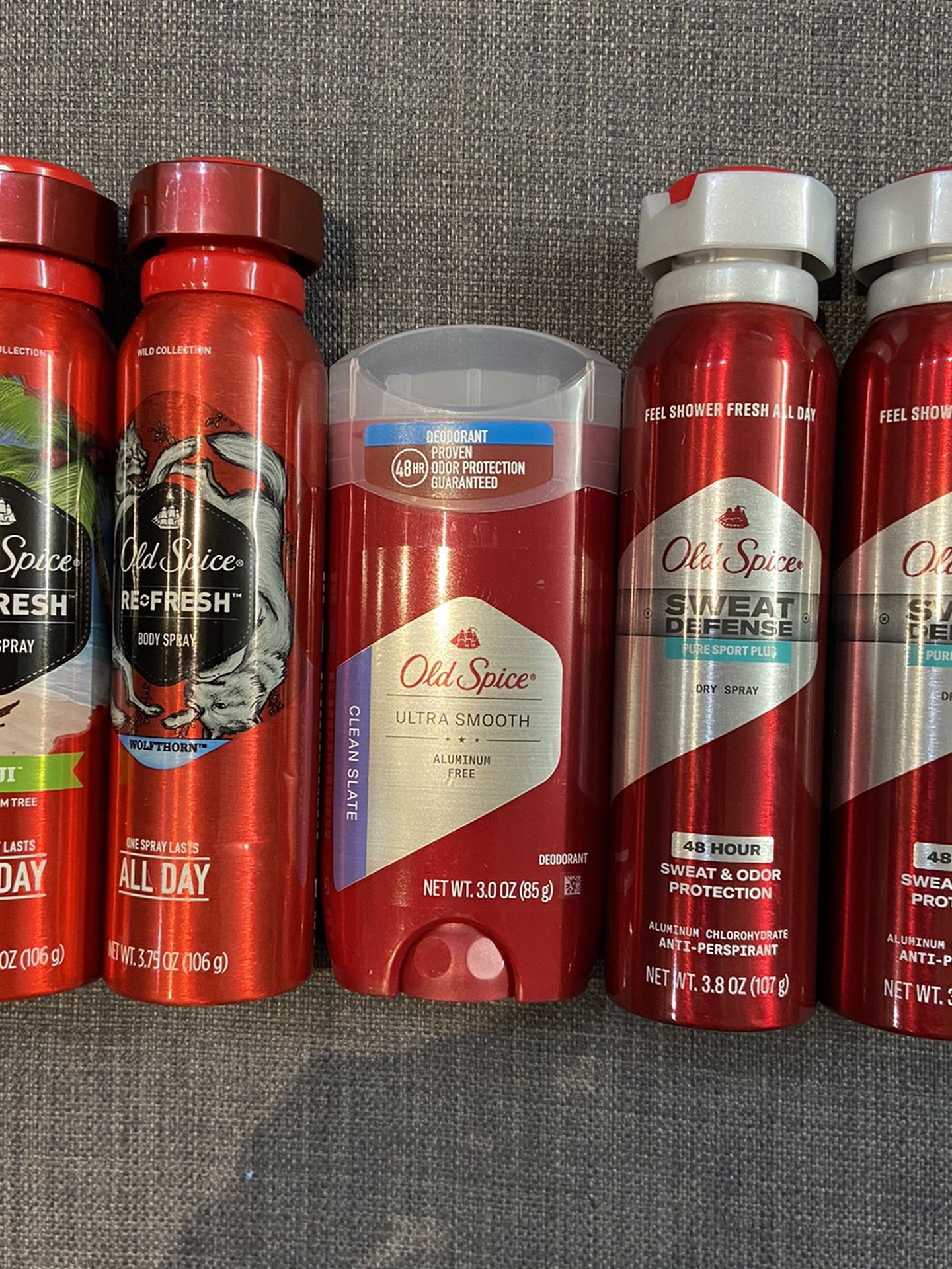 Old Spice Deodorant & Body Spray Bundle Of 5 for $20