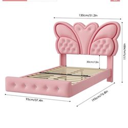 Kids Butterfly Floating Bed