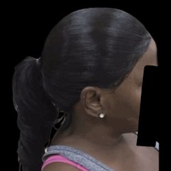Synthetic Lace Ponytail Installs