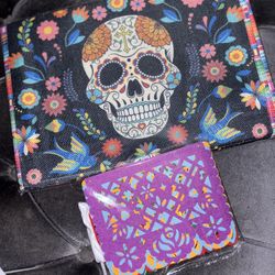 Day Of The Dead Table Runner And Papel Picado 