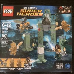 LEGO 76085 Super Heroes Battle of Atlantis Used 100% Complete