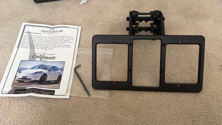 2020-2024 Tesla Y Quick Bandit License Frame