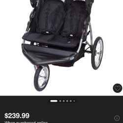 Double Jogger Stroller