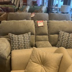 Brand new recliner couch and reclining loveseat for $1400