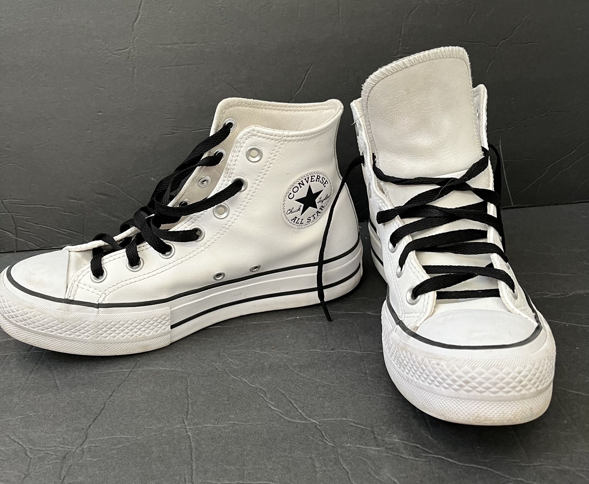 Converse Chuck Taylor All Star Lift Platformleather Womens 8,5