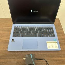 New ASUS chromebook CX1, 15.6" FHD, Intel Celeron N4500, 128GB eMMC