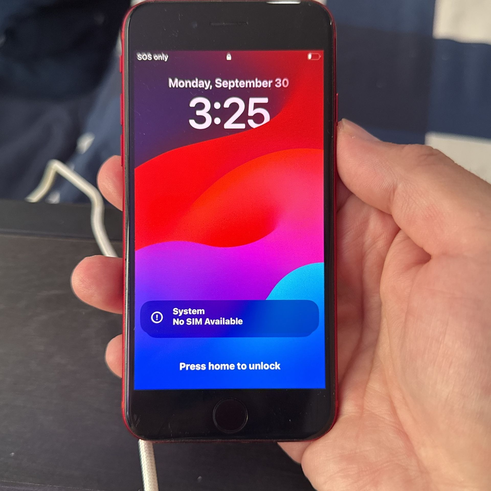 iPhone SE Product Red 64gb