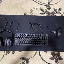 Gaming Peripherals Logitech Bundle (Price Negotiable)