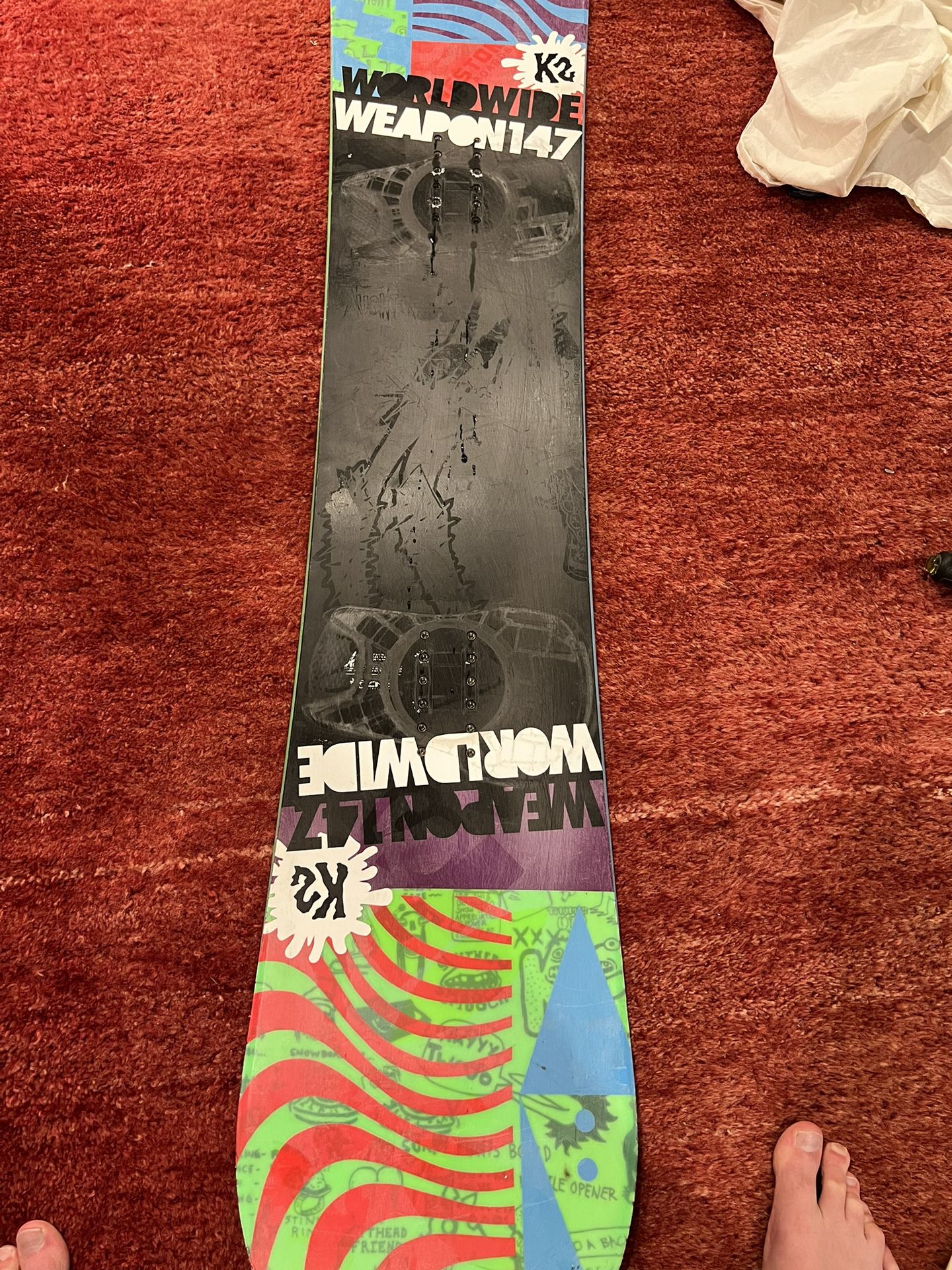 Pre-owned K2 Snowboard Size 147