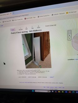 Closet/Pantry shelving